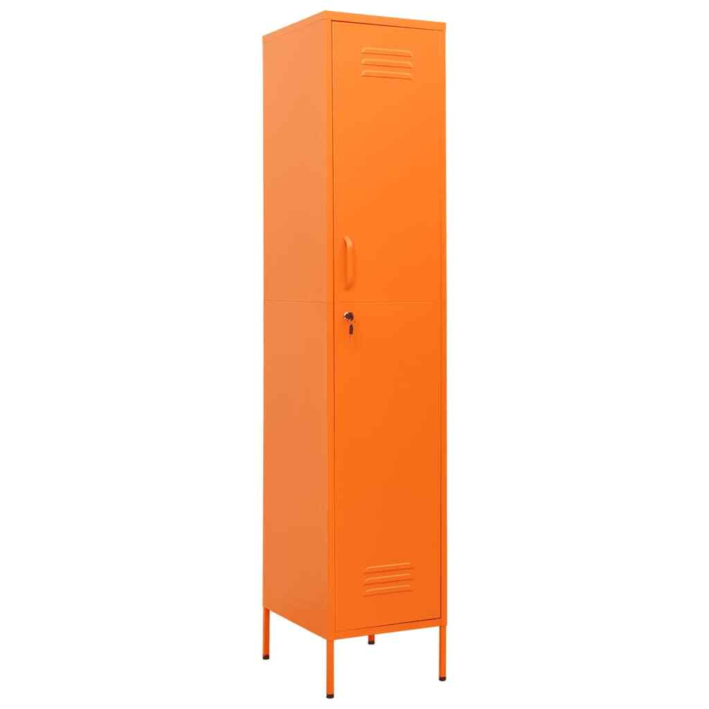 Locker Cabinet Orange 13.8