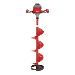 Eskimo E40, Electric Auger, 10-Inch, Composite Bit, Red