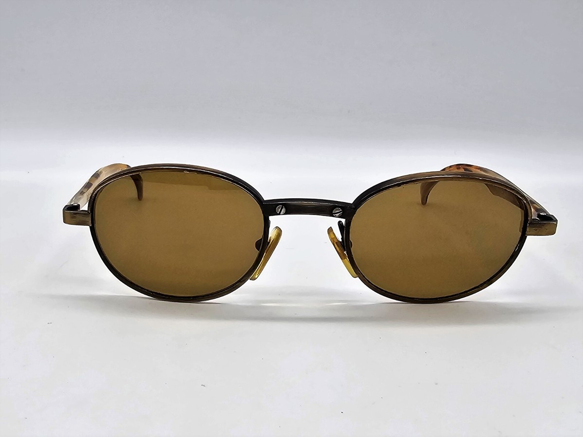 Alain Mikli 3217/1217 Col. 3879 Vintage Oval Tortoise Sunglasses