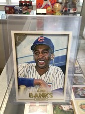 ERNIE BANKS 2018 Topps Gallery Oversized MASTERS Box Loader SP Chicago Cubs