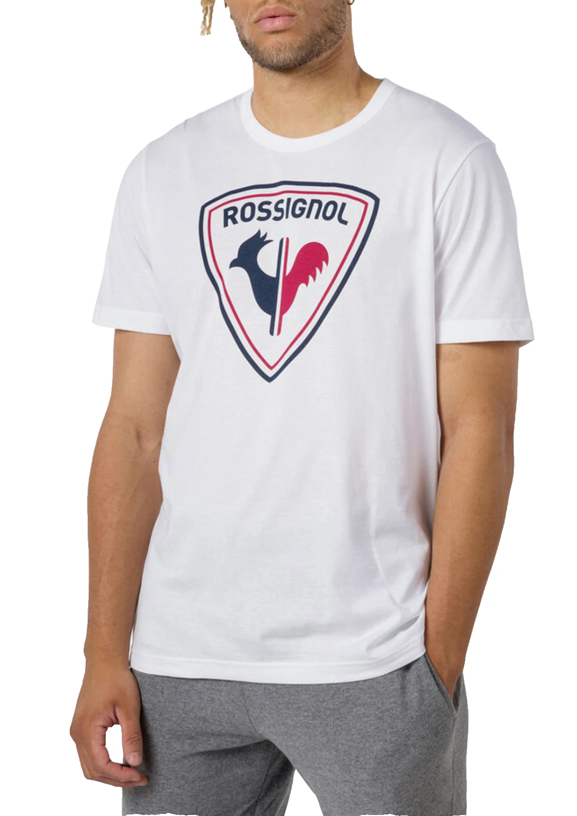 ROSSIGNOL LOGO T Shirt T Shirt Supreme Comfort Cotton Sports Top M