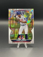 2023 Bowman Chrome Yilber Herrera #BCP-86 Lava Refractor ￼￼ 383 /399 Twins