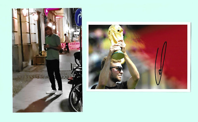 Christoph Kramer DFB WM 2014 persönlich ges Foto 10x15 original Autogramm +Foto