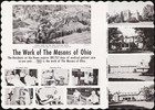 Vintage placemat THE WORK OF THE MASONS OHIO aerial view real photos Springfield — photo 2