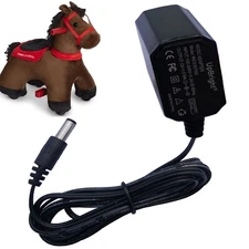 AC DC Adapter For Radio Flyer 985 985Z Lightning 6V Horse Plush Electric Ride-On