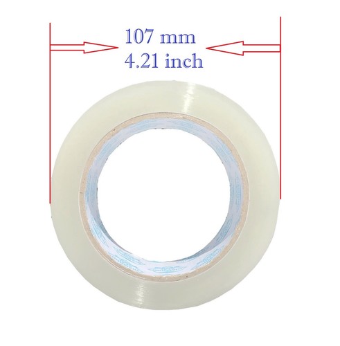 24 Rolls Carton Sealing Clear Box Packing Shipping Tape 3 Inch x 110 Yards - Picture 2 of 4