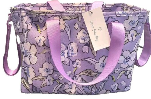 Vera Bradley Lighten Up Everything Organizer Wild Roses Lavender Shop Scrapbook - Picture 3 of 3