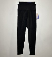 Women's High-Rise Patterned Seamless 7/8 Leggings - JoyLab Black XS