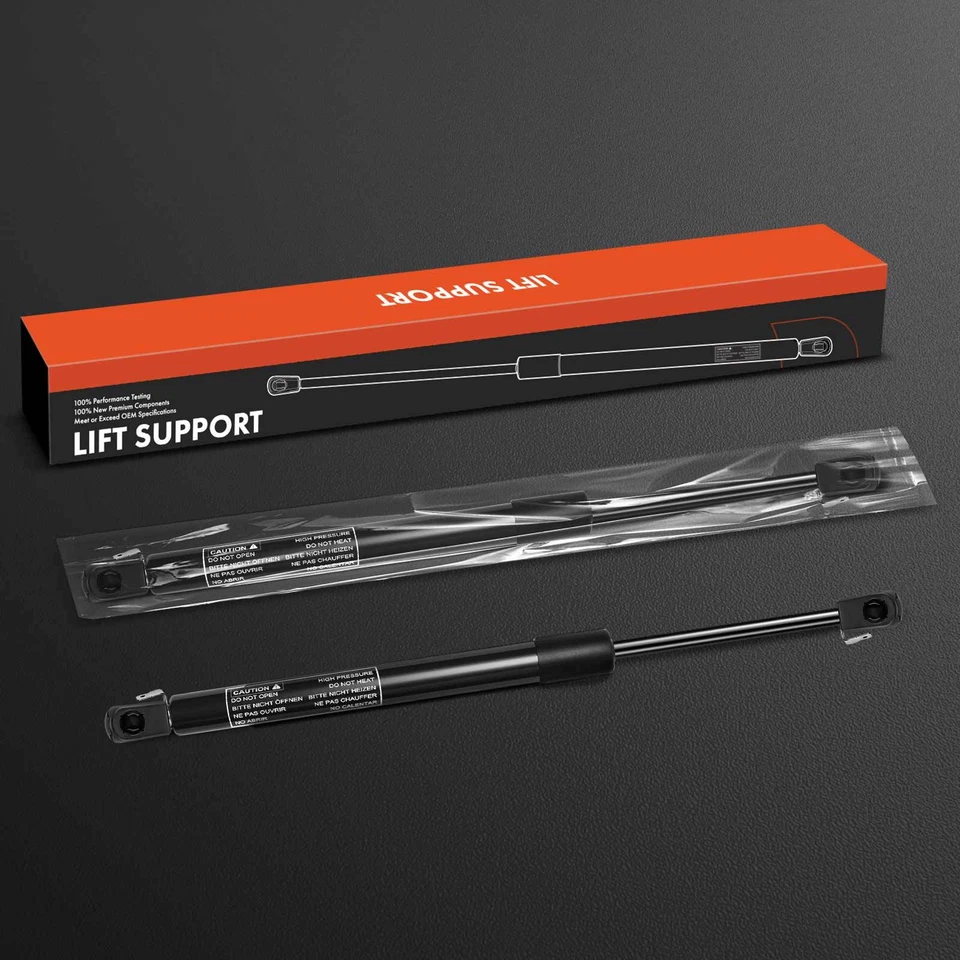 2x Soportes de elevación de ventana trasera Amortiguadores Puntales para Chevy Caprice Buick Oldsmobile Foto 2 de 4