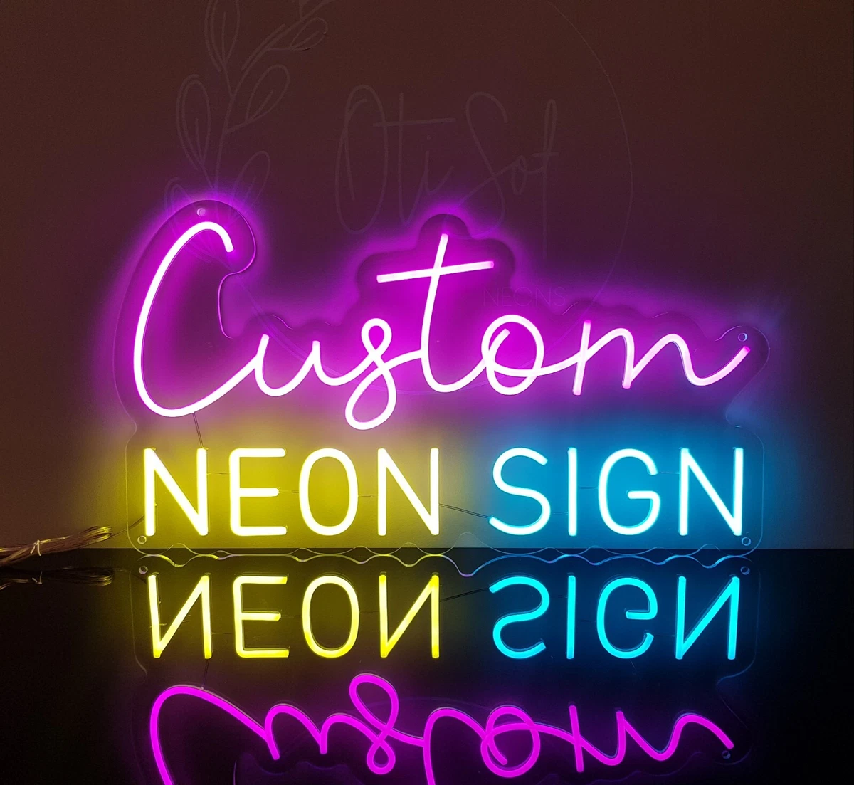 Custom Wedding Neon Sign Personalized Home Decoration Bar Light