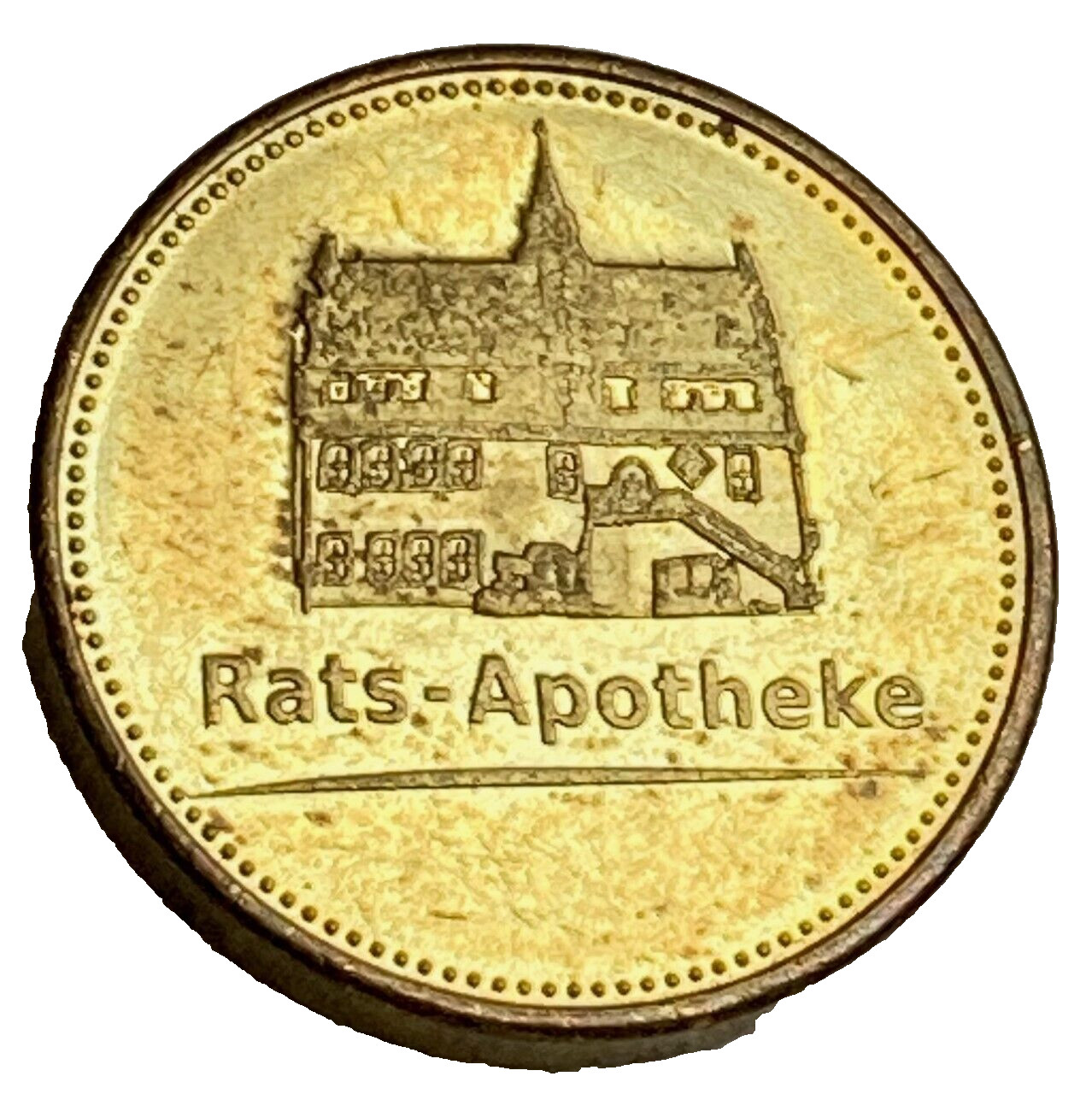 Deutschland Apotheke Wertmarke 1 OCHSLE Wert um 1980 - hochwertiger Glanz