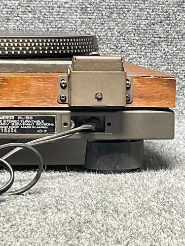 Pioneer Turntable PL-55, Servo DC Direct Drive Stereo Recorder Player In Brown - Picture 13 of 22