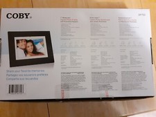Coby DP-702 7" Digital Picture Frame w/ Multi Media Playback NIB