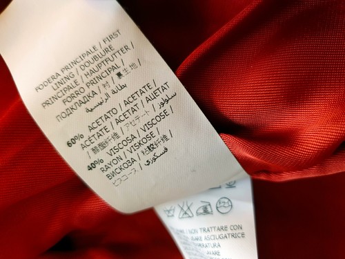 Giacca donna in lana tessuto boucle' con inserti dorati, Tg.44 - Foto 6 di 9
