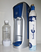 SODA CLUB Cool Wassersprudler für große 9 cm & kleine 6 cm CO2-Zylinder Flasche