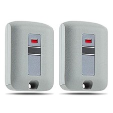 2PCS Garage Door Remote Control for 300MHz Linear Multicode Gate Opener 10 DIP