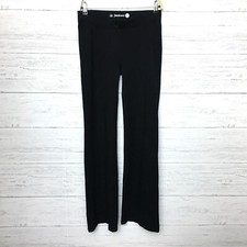 Betabrand Small Black Stretch Pants Boot Cut Yoga Office Pull On W0104-BK