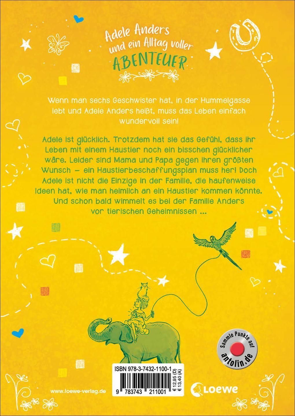 Thumbnail - Adele Und Das Haustiergeheimnis (band 5) | Sabine Bohlmann | Buch |