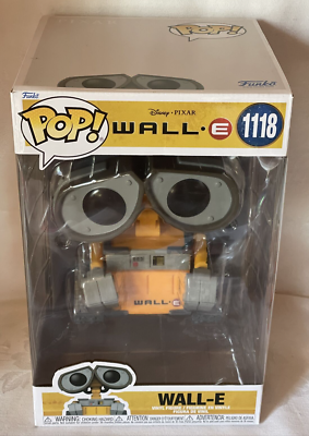 POP! WALL-E フィギュア 1118 Funko Pop! Vinyl Jumbo 10 in: Pixar - Wall-E (Jumbo) #1118
