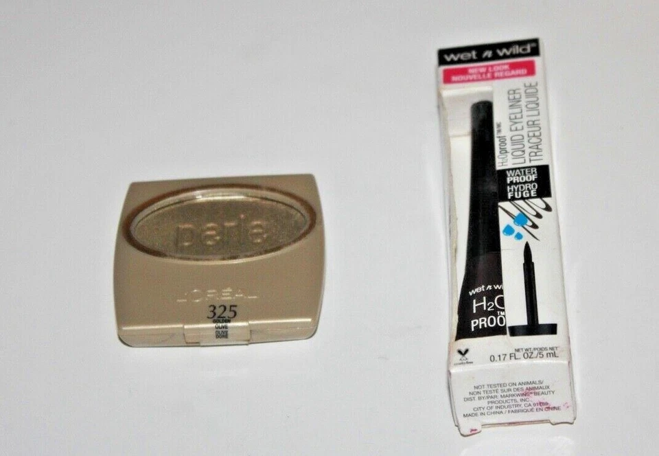 L'oreal Wear Infinite Eye Shadow #325 + Wet n Wild H2O proof Eyeliner #880 - Image 2 of 2