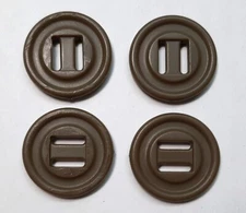 Two Slot Buttons British Military Desert / MTP / Coyote For UK Combat Uniform X4