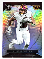 AUSTIN EKELER Washington Commanders 2024 Panini Totally Certified Card #95