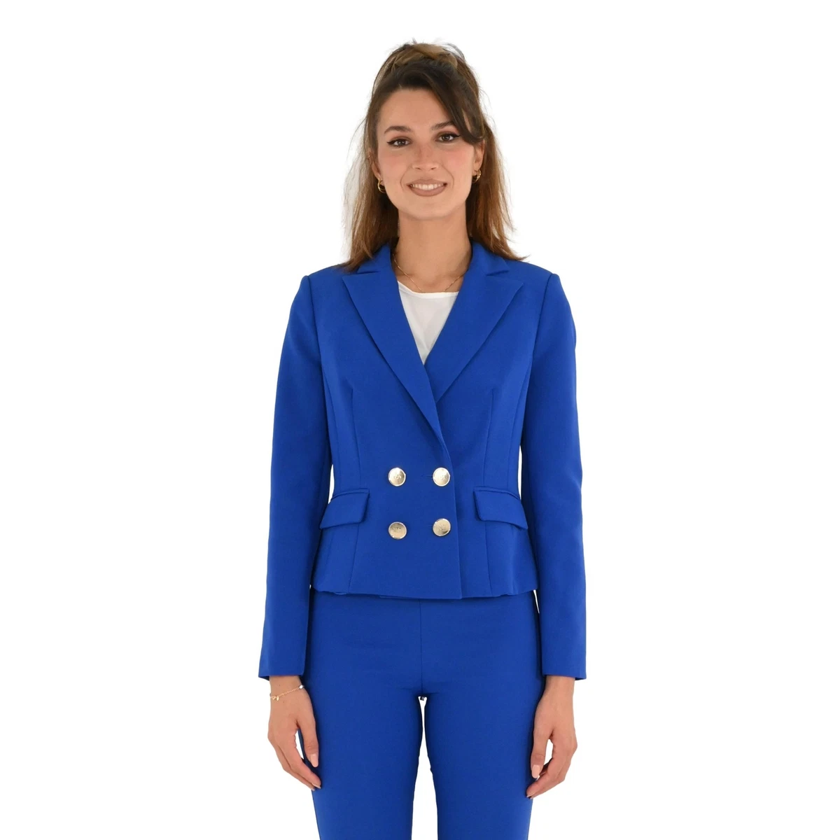 rinascimento giacca donna blu cina CFC0115562003 eBay