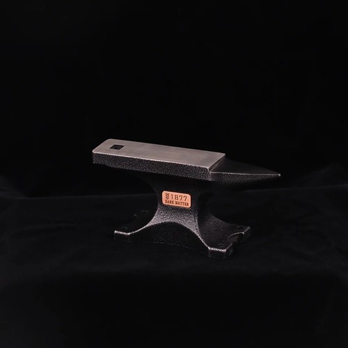 DIY Corner Anvil Alloy Steel Moulding Workbench Tool Metal with Walnut Base - Picture 7 of 8