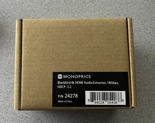 Monoprice Blackbird 4K HDMI Audio Extractor, 18Gbps, HDCP 2.2 - Picture 6 of 6