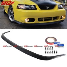 Fits 99-04 Ford Mustang Oe Style Front Chin Bumper Pu Lip Body Kit Spoiler Fits 99-04 Ford Mustang Oe Style Front Chin Bumper Pu Lip Body Kit Spoiler