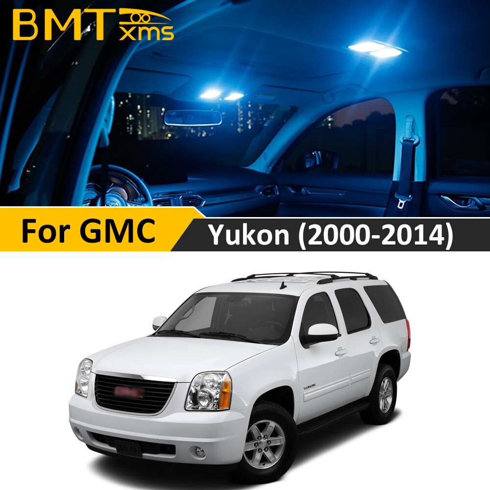 20x Blue Interior LED Lights Bulbs For GMC Yukon 2000-2014 Chevy Tahoe Suburban