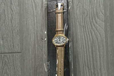 New Womens Bijoux Terner Ladies Quartz Gold Watch 