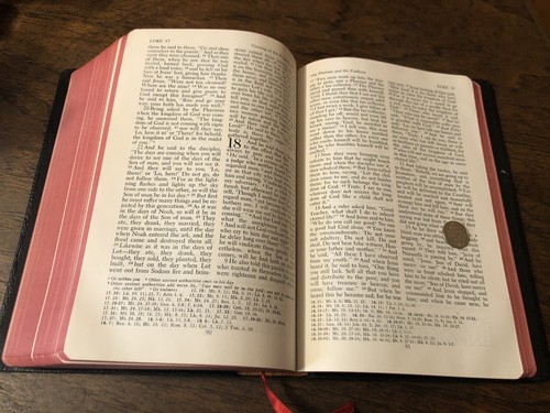 Nelson RSV version standard révisée Bible cuir véritable 3807 édition texte - Photo 10/12