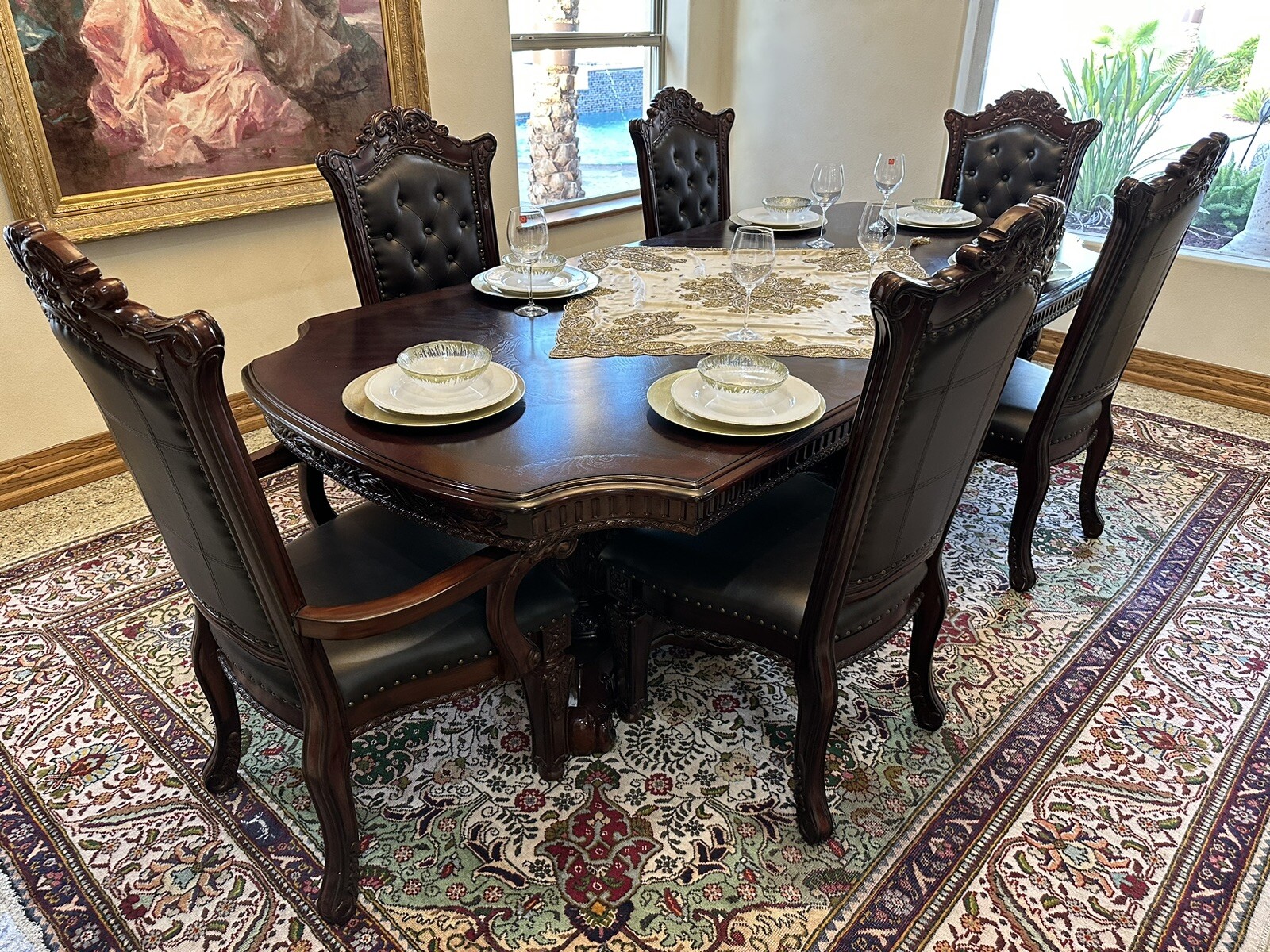 ACME VENDOME DINING ROOM SET eBay