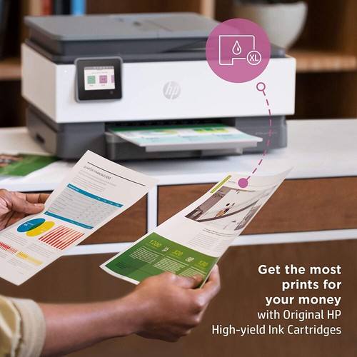 Hewlett Packard Officejet Pro 8025e Wireless Color All-in-One Printer/Copier/Fax - Picture 5 of 12