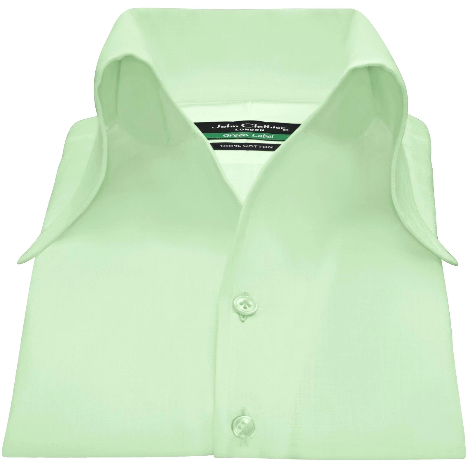 Classic Solid 100% Cotton Dress Shirts for Men