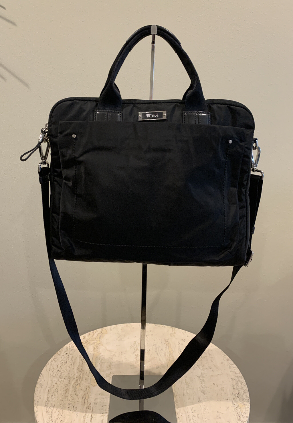 Tumi Computer Bag Attache Crossbody Briefcase Gem