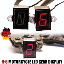 Universal LED Wasserdicht Motorrad Ganganzeige 6Speed Digital Anzeige Für Yamaha