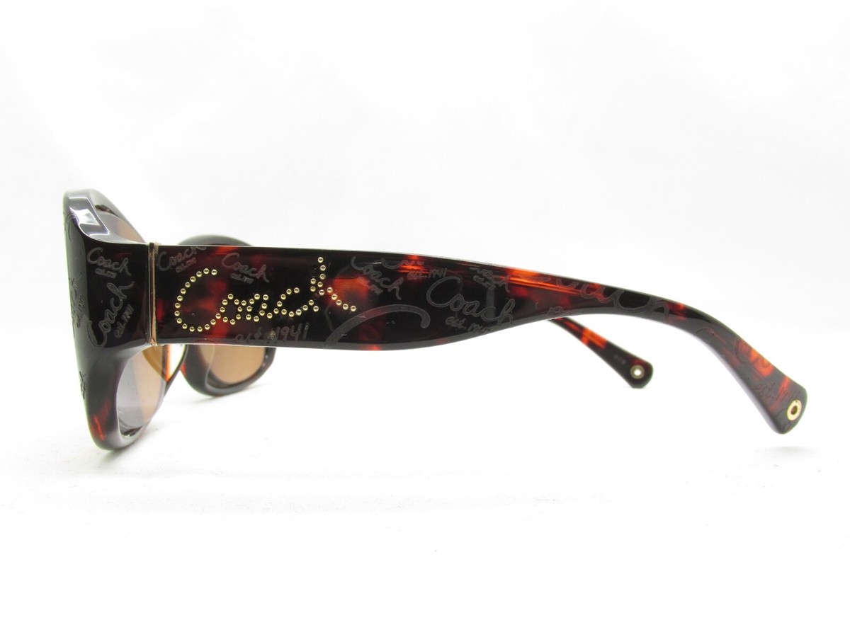 COACH TARYN S801 TORTOISE BUTTERFLY DESIGNER EYEGLASSES