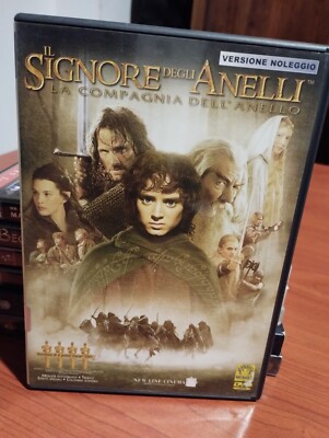 DVD IL SIGNORE DEGLI ANELLI LA COMPAGNIA DELL'ANELLO VERSIONE