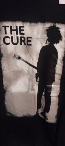 mens size xlarge The Cure black short sleeve tshirt, casual - 第 2/4 張圖片