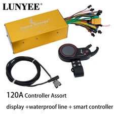 Electric Bicycle Scooter Dual Drive Controller LCD display Kit 48v60v72v 50A