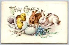Easter  Greetings  Postcard