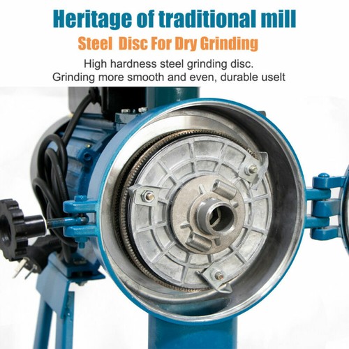 Upgrade 3000W Electric Dry&Wet Grain Grinder Mill Corn Cereals Rice Coffee Wheat - Picture 7 of 12