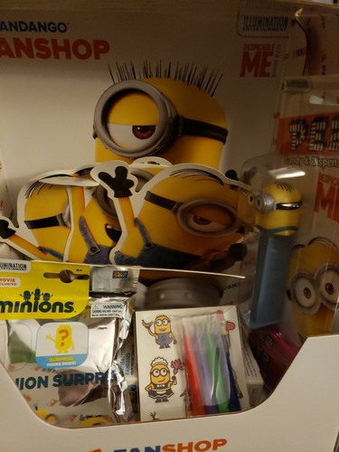 Despicable Me Minion Kostümbrille Neu Posten Offizieller Film Merch Pez McDonalds - Bild 4 von 12