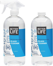 Better Life Natural Streak Free Glass Cleaner 32 Ounces Pack of 2 24425