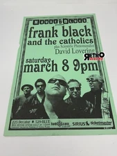 Frank Black and the Catholics House Of Blues 11x17” Concert Poster Live Show