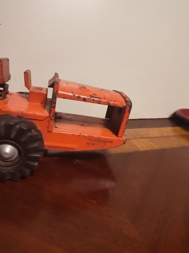 VINTAGE 1950'S NYLINT TURNAROCKER ORANGE R.G.LE TOURNEAU INC. - Bild 13 von 19