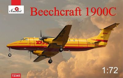 1/72 Amodel 72345  Beechcraft 1900C ''DHL''