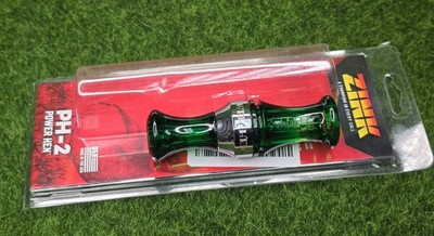 Zink PH-2 #ZNK963 Power Hen Polycarbonate Duck Call Double Reed, Mallard Green